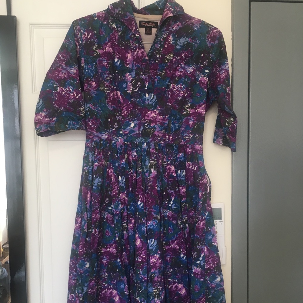 Trashy Diva Watercolors Shirt Dress